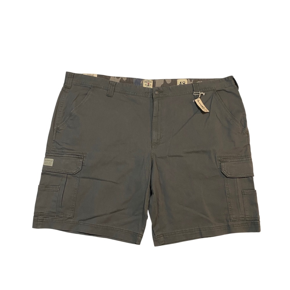 RedHead Brand Co Fulton Cargo Shorts Mens 48 Brown Utility Outdoor New